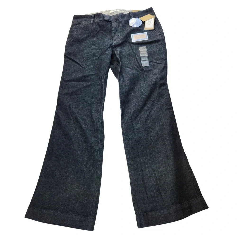 Dockers NWT Jaelynn Pant 12P Med Truly Slimming Mid Rise Curvy Stretch Denim NEW